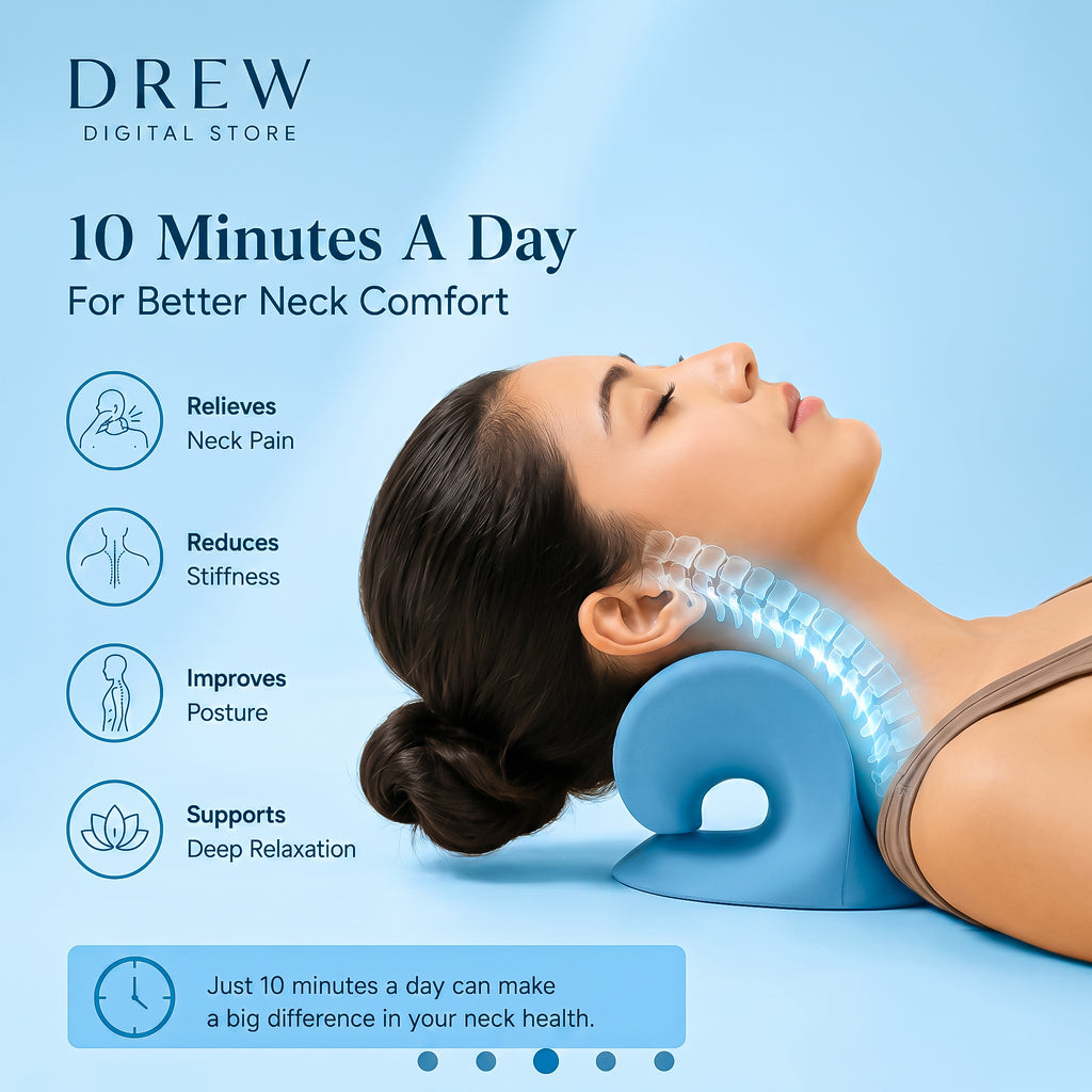 Drew™ Deep Relief Neck Relaxer – 10-Minute Daily Reset