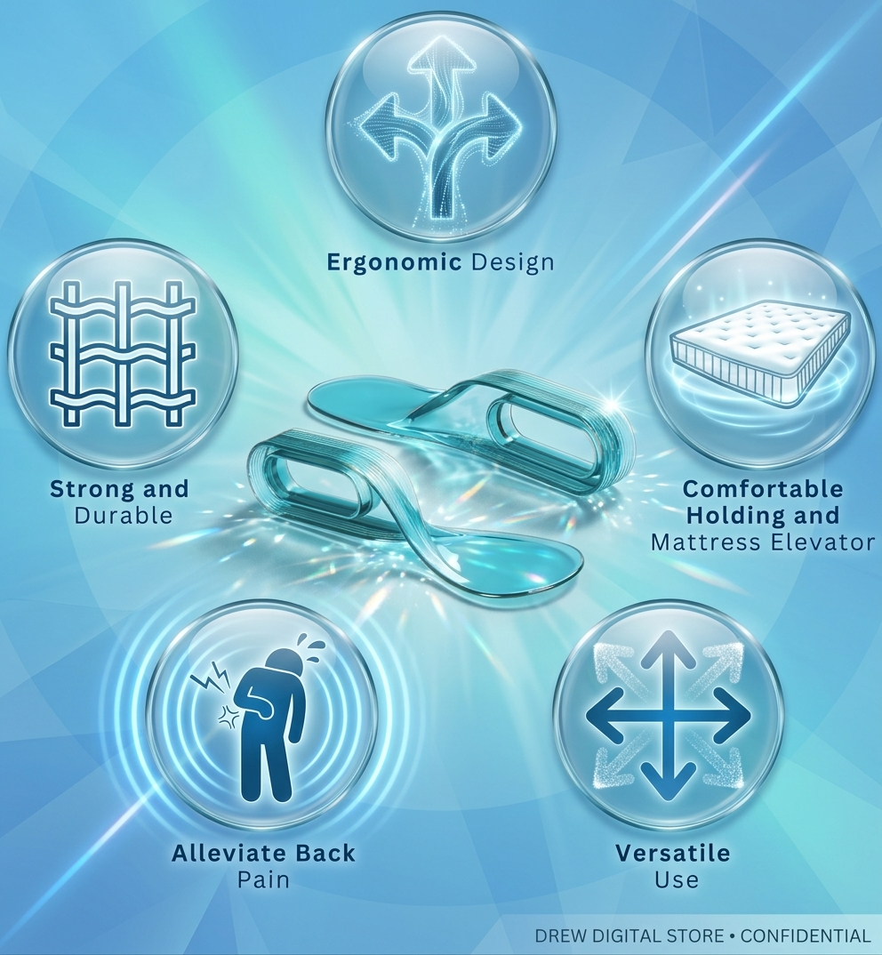 Drew BedEase benefits: ergonomic, durable, back-saving and versatile
