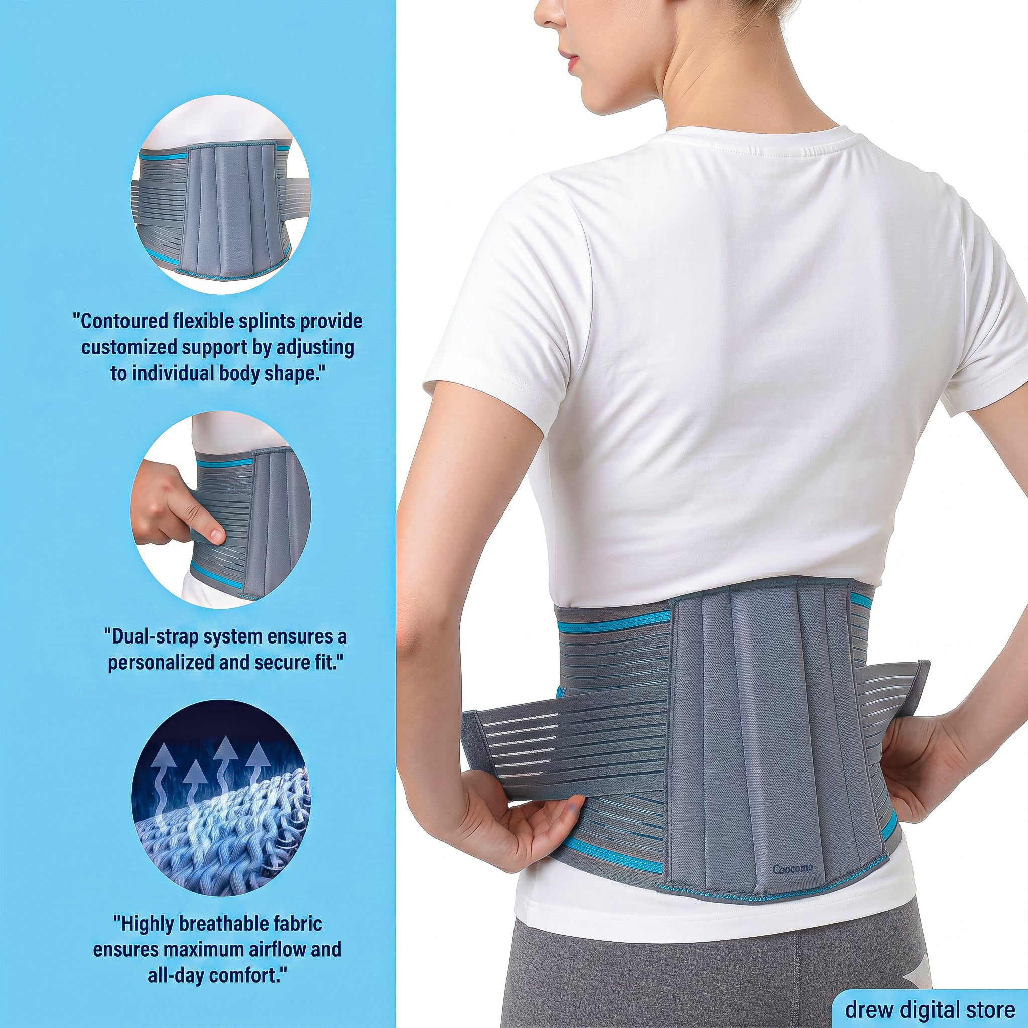 Drew™ CoreGuard Lower Back Support