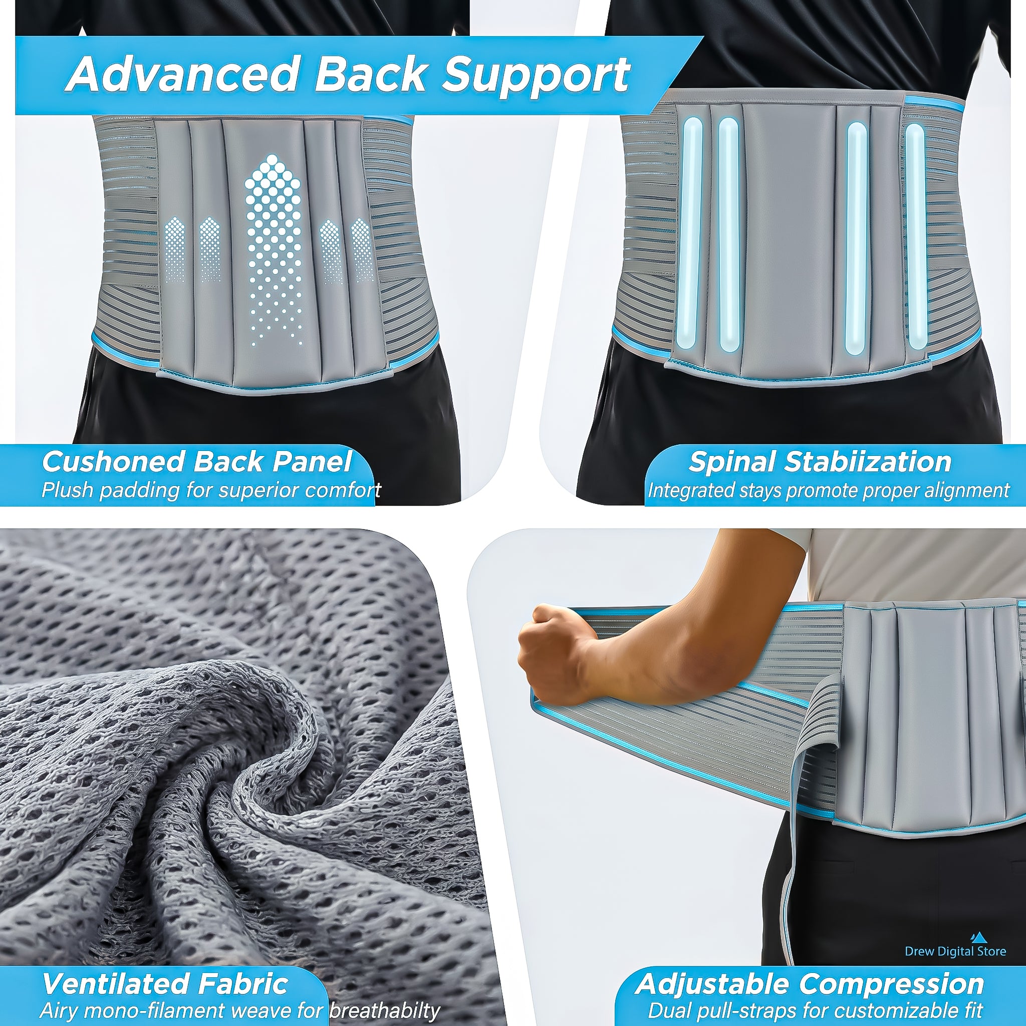 Drew™ CoreGuard Lower Back Support
