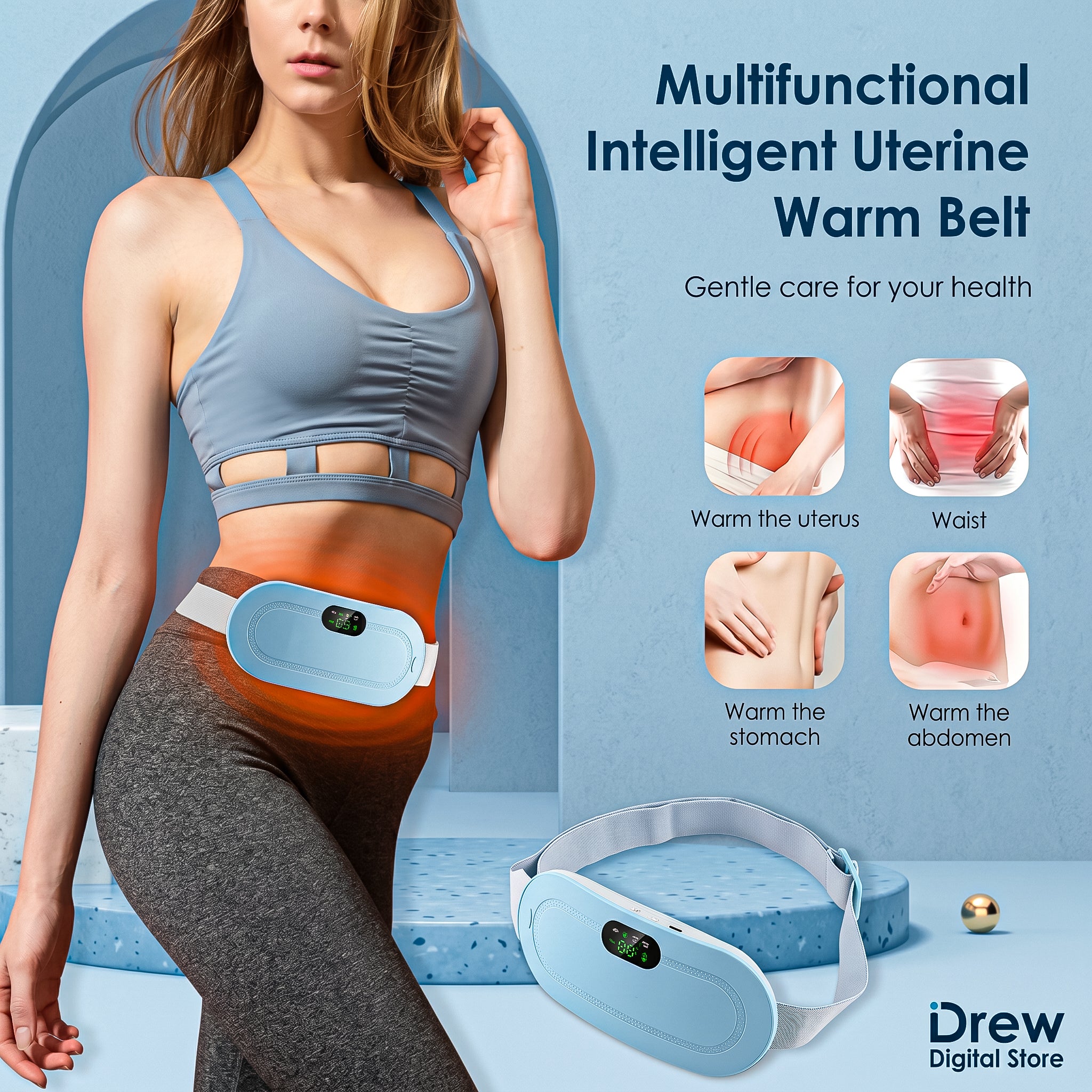 Drew™ CalmWrap Period Comfort Wrap